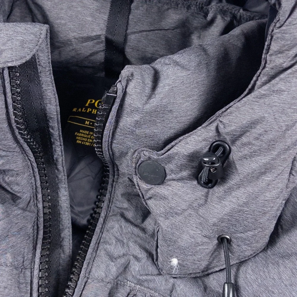 Polo Ralph Lauren Down Water Repellent Hood Puffer Coat Medium Winter Jacket